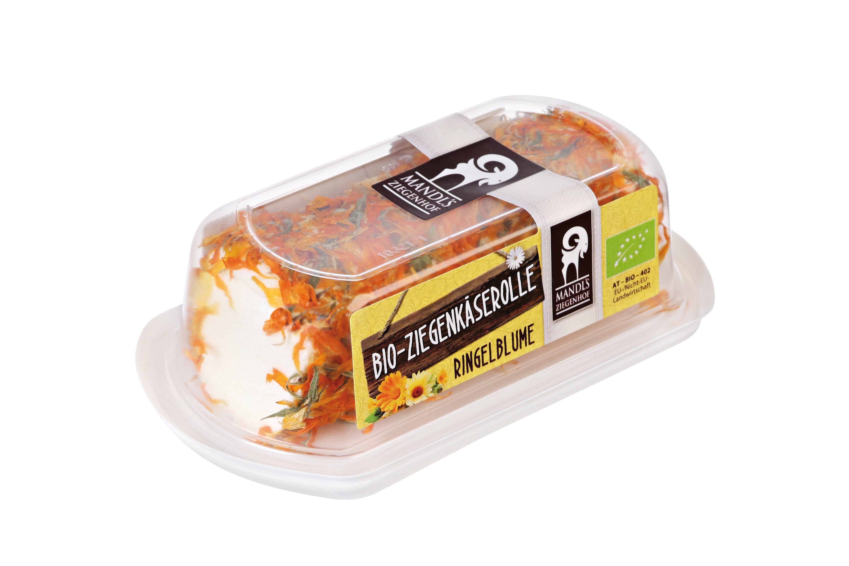 Bio- Ziegenkäseröllchen  Ringelblume 100g