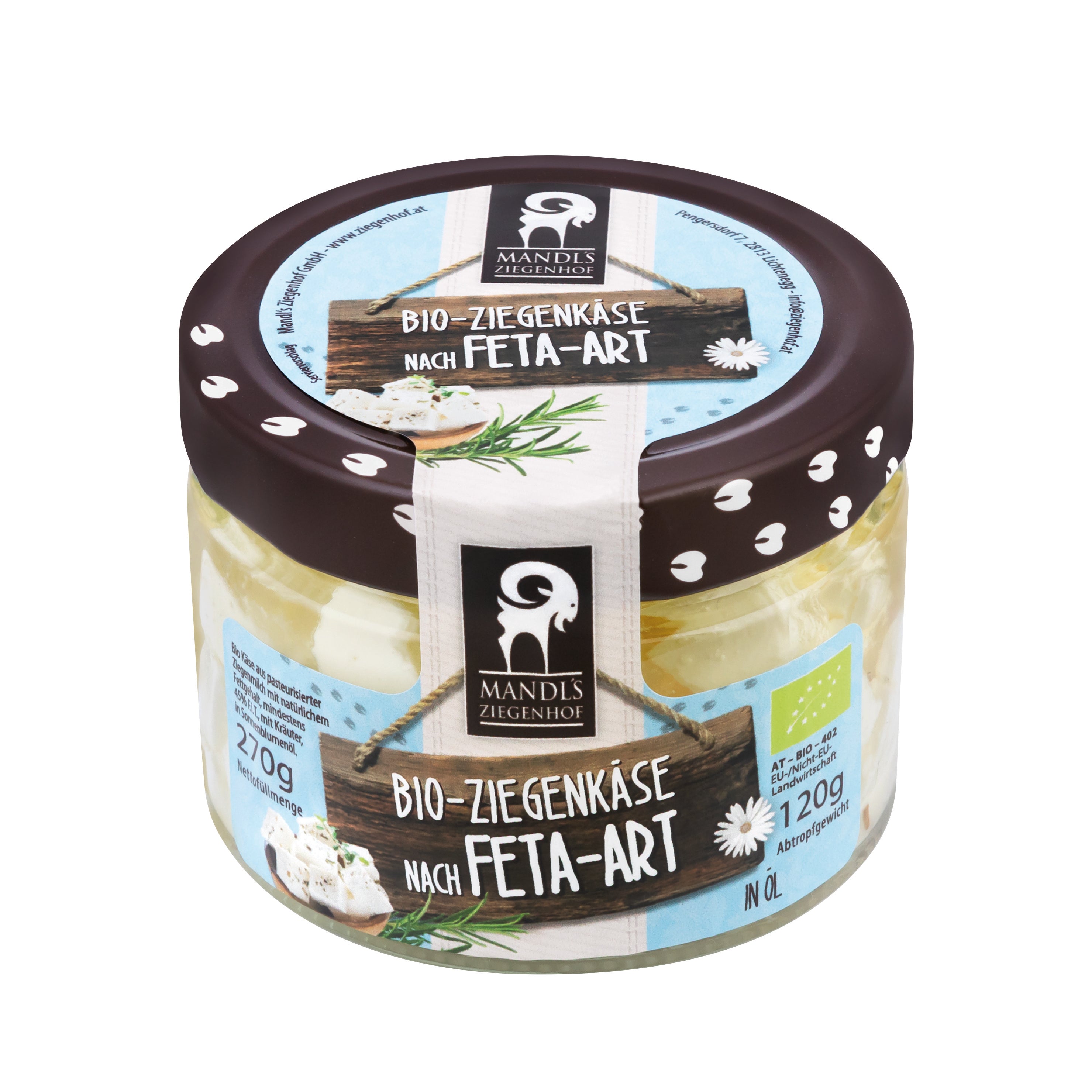 Bio Ziegenkäse nach Feta Art 270g