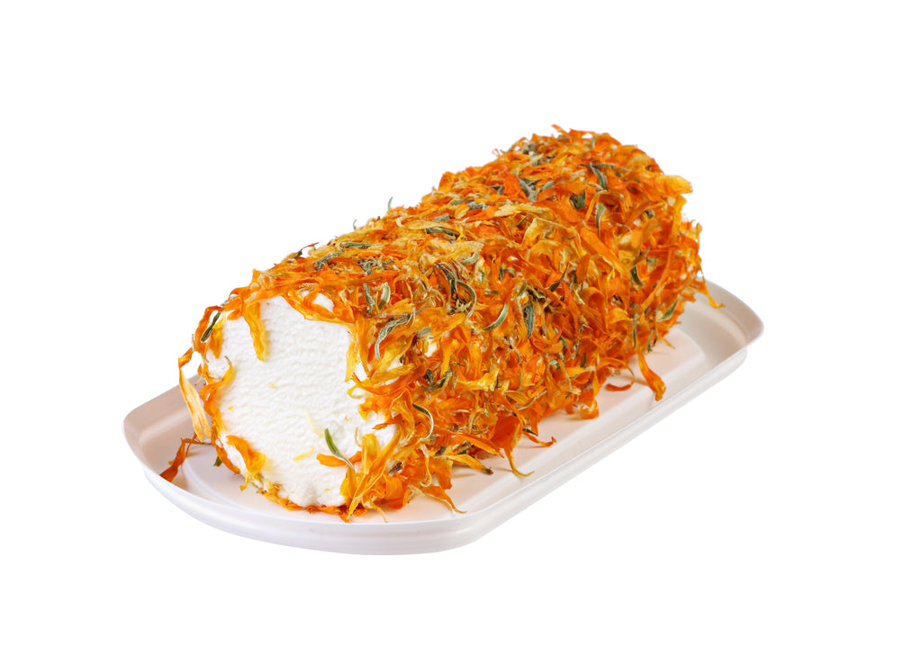 Bio- Ziegenkäseröllchen  Ringelblume 100g