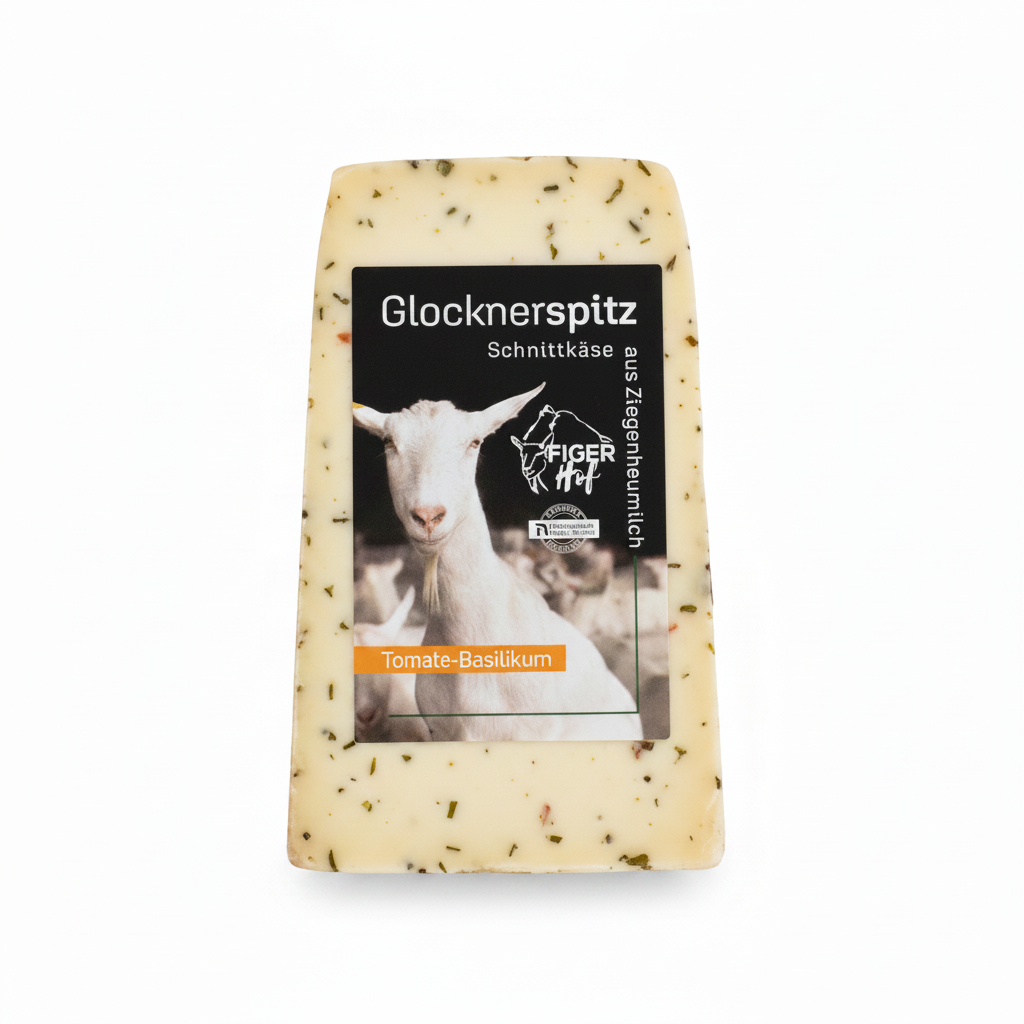 Glocknerspitz Tomate-Basilikum vergrößert