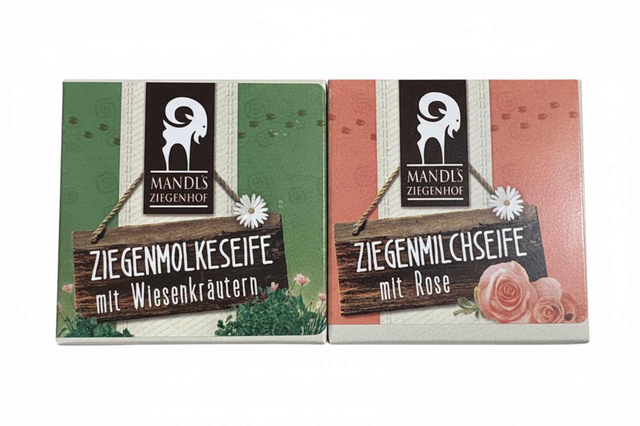 Seife Kräuter und Rose freigestellt